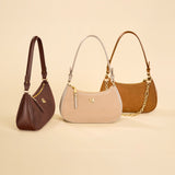 Sac Lune - suede camel
