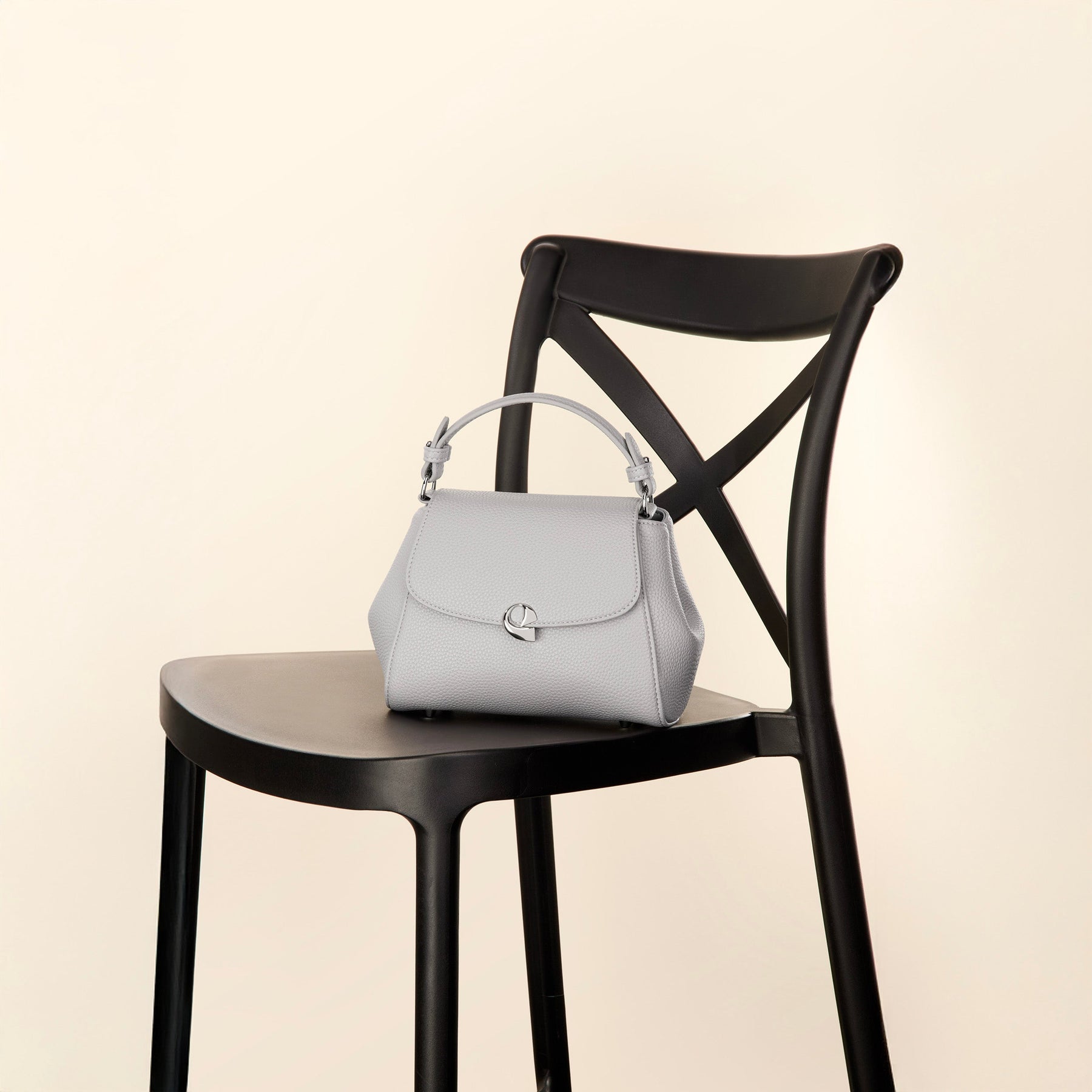 Sac Aura précieuse - gris perle