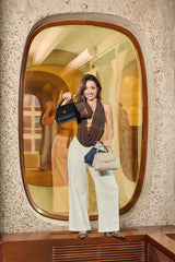 Sac Aura Précieuse - Suede Sable