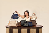 Sac Aura spacieuse - suede navy