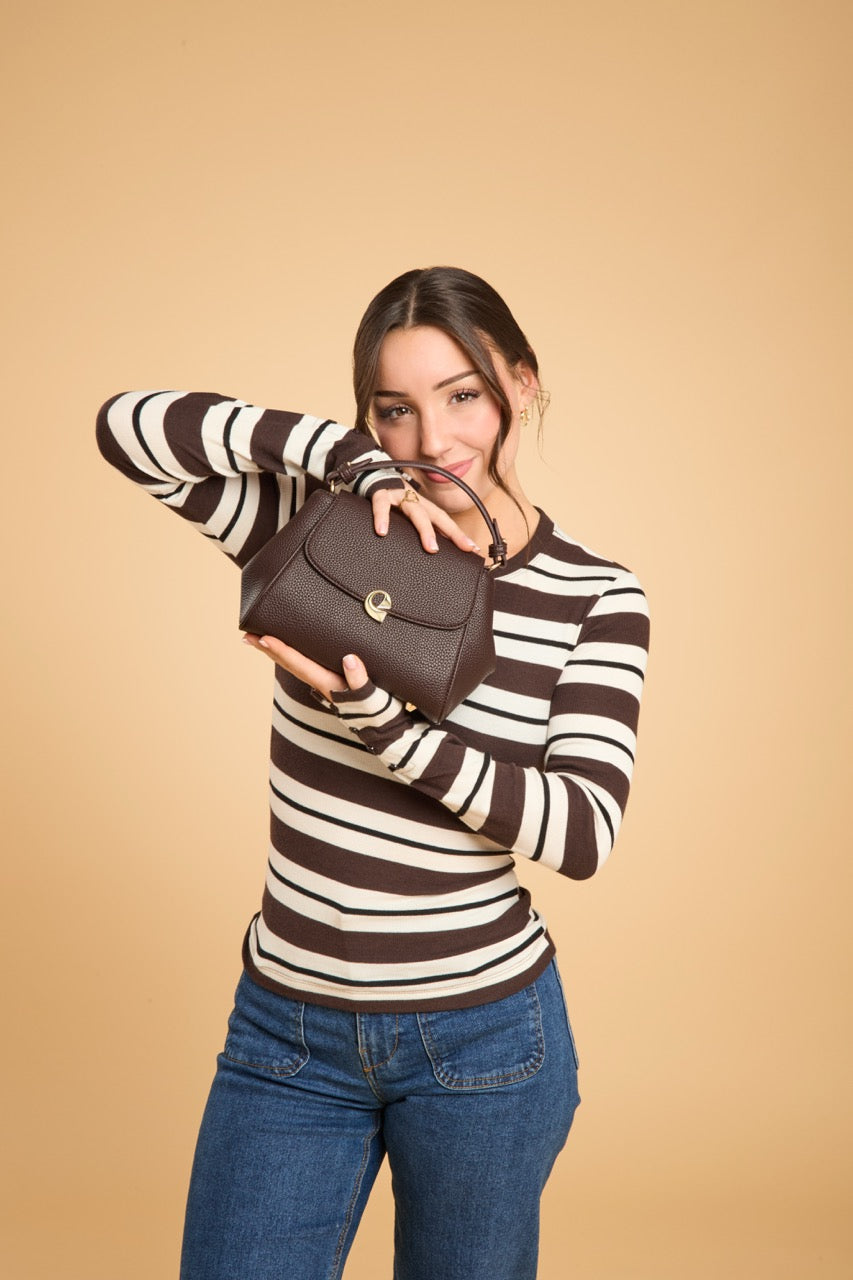 Sac Aura précieuse - dark expresso