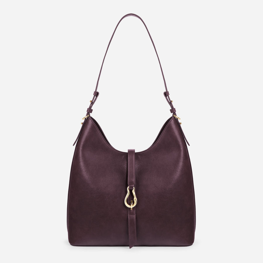 Aurore maxi - burgundy aubergine