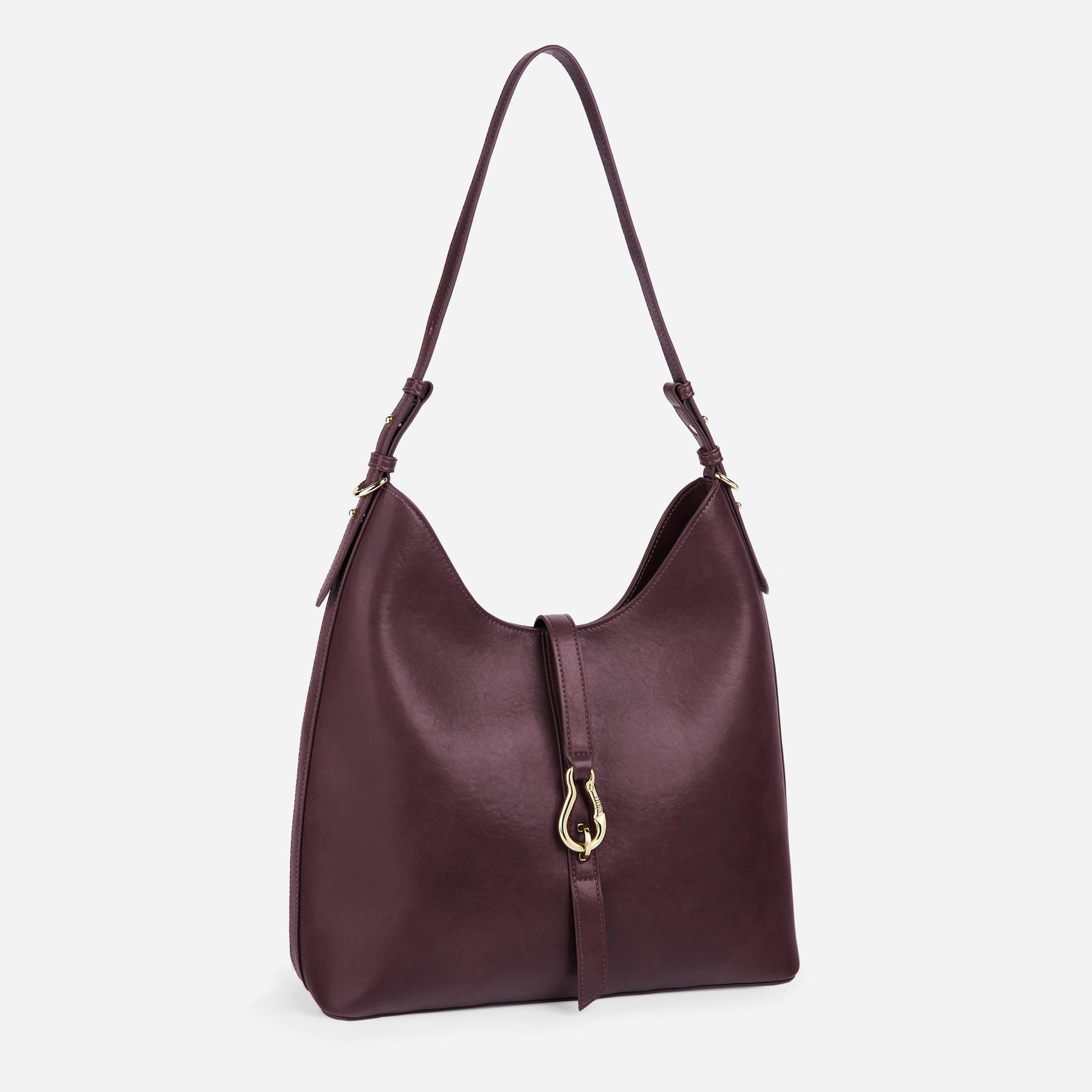 Aurore maxi - burgundy aubergine