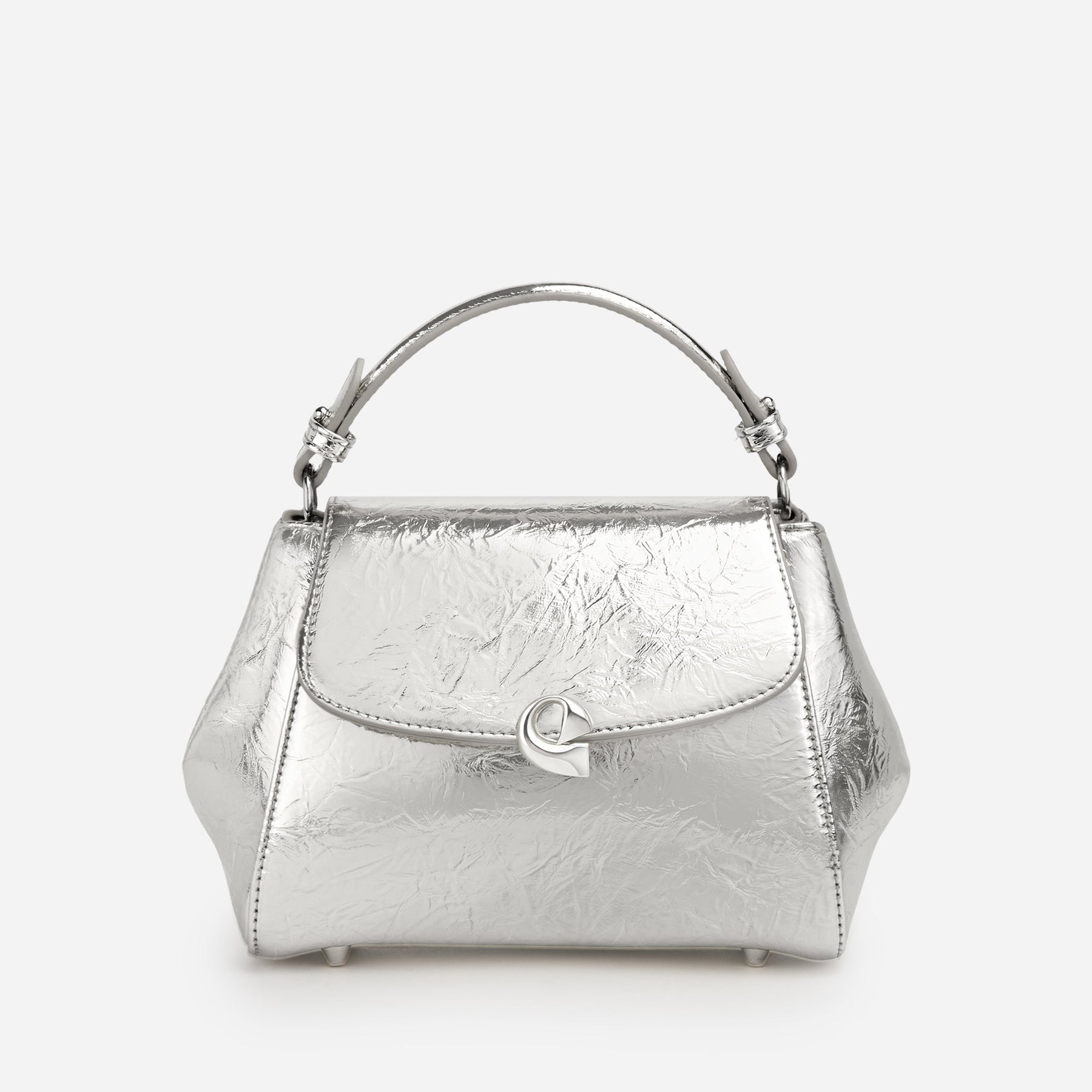Sac Aura précieuse naplack argenté