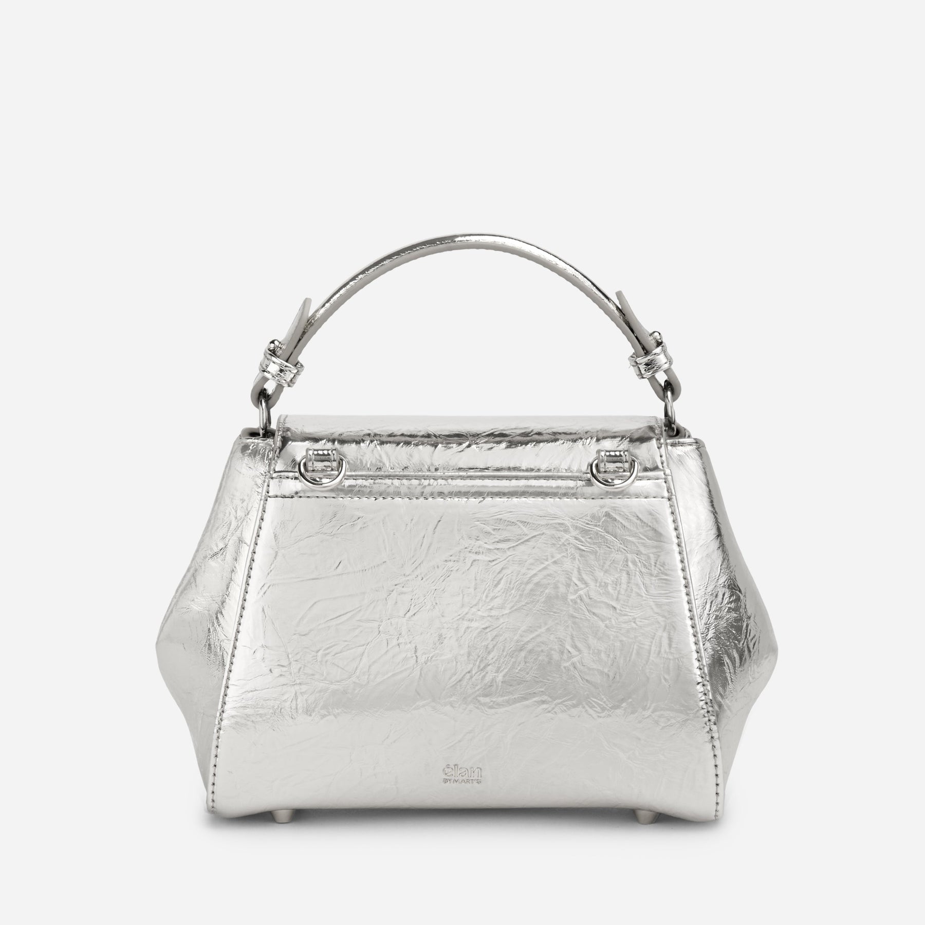 Sac Aura précieuse naplack argenté