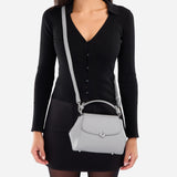 Sac Aura précieuse - gris perle