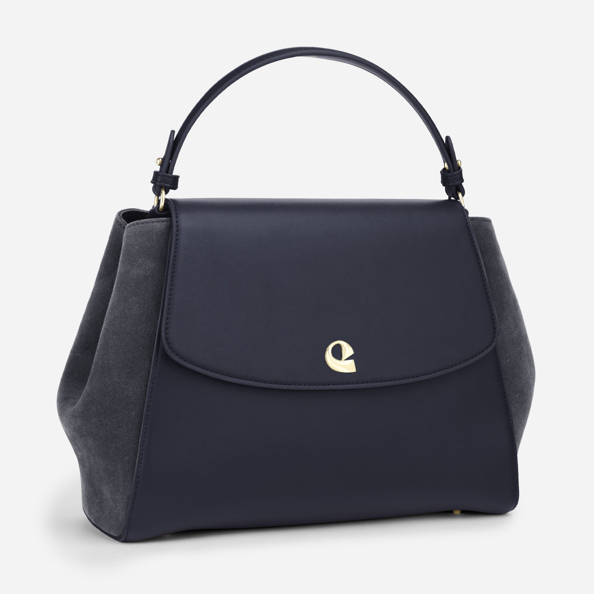 Sac Aura spacieuse - suede navy