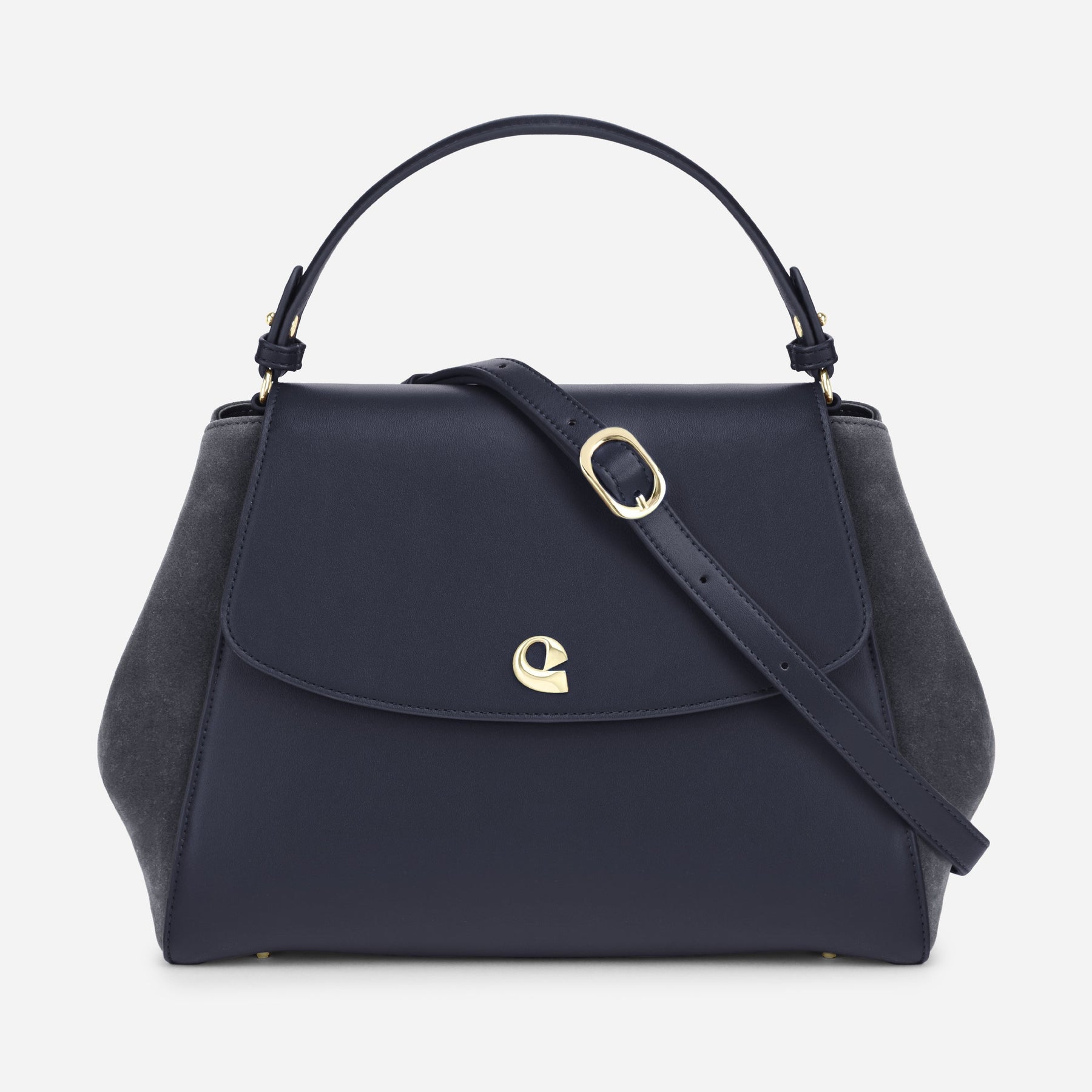 Sac Aura spacieuse - suede navy