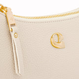 Sac Lune grainé - blanc cassé