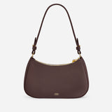 Sac Lune grainé - dark expresso