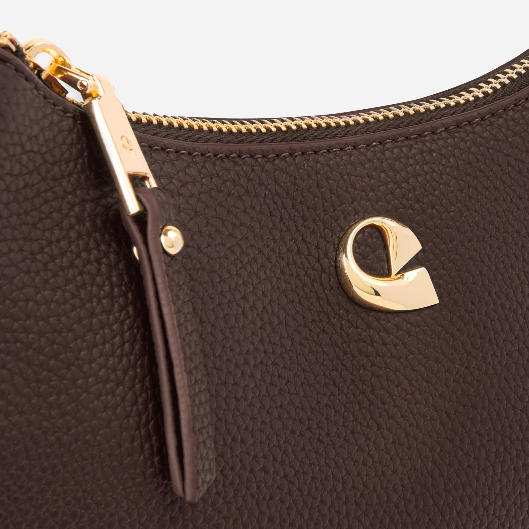 Sac Lune grainé - dark expresso