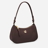 Sac Lune grainé - dark expresso