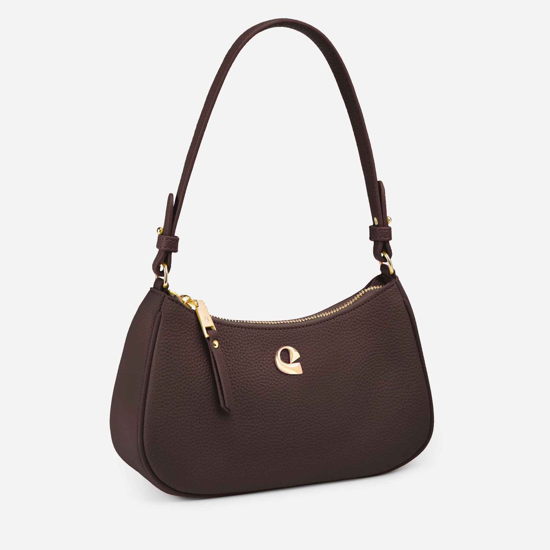 Sac Lune grainé - dark expresso
