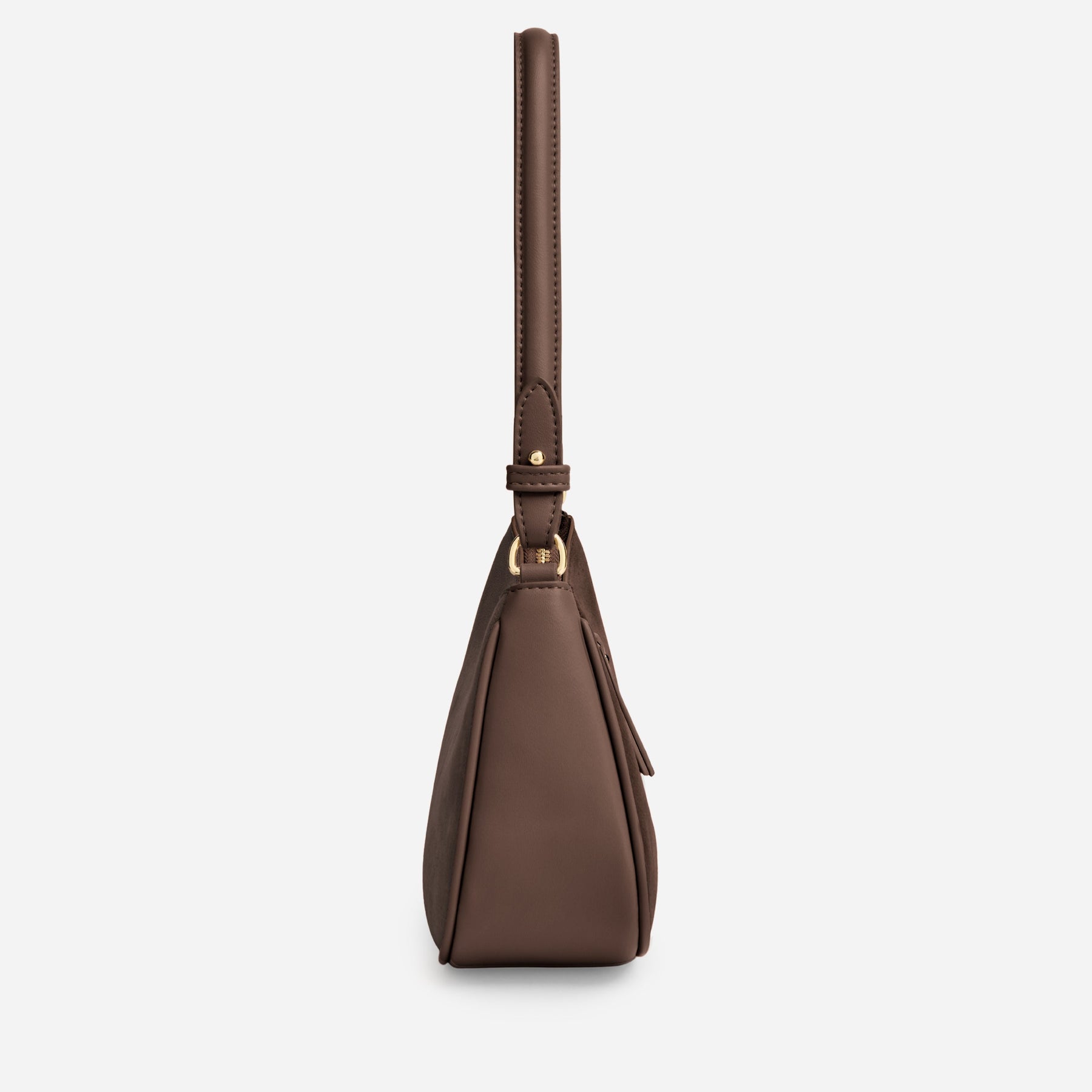 Sac Lune - suede chocolat