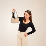 Sac Lune - suede sable