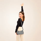 Sac Lune - suede gris graphite