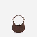 Baby Lune suede - chocolat