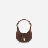 Baby Lune suede - chocolat