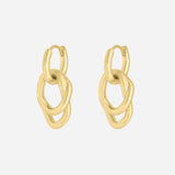 Paire de boucles Wavy