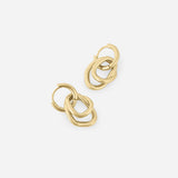 Paire de boucles Wavy
