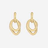 Paire de boucles Wavy