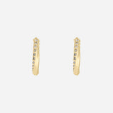 Paire de boucles Infini