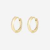 Paire de boucles Infini