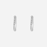 Paire de boucles Infini