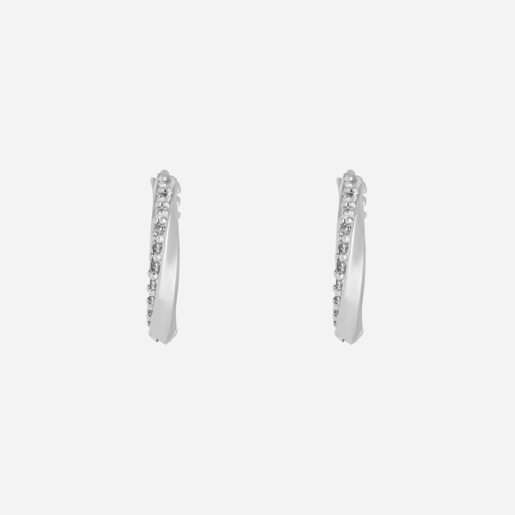 Paire de boucles Infini