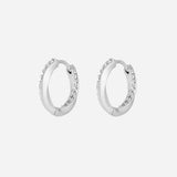 Paire de boucles Infini