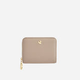 Portefeuille Aura grainé - beige