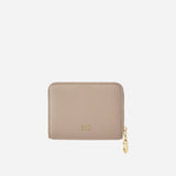 Portefeuille Aura grainé - beige