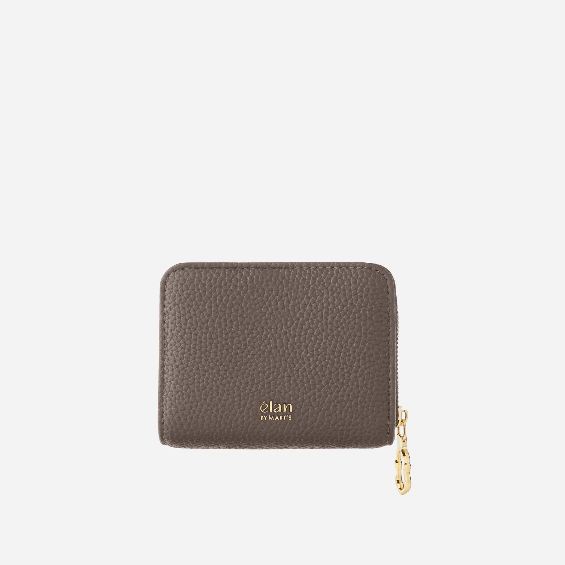 Portefeuille Aura grainé - taupe