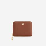Portefeuille Aura grainé - camel