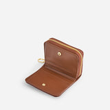 Portefeuille Aura grainé - camel