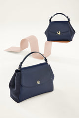 Sac Aura spacieuse - suede navy