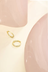Paire de boucles Infini