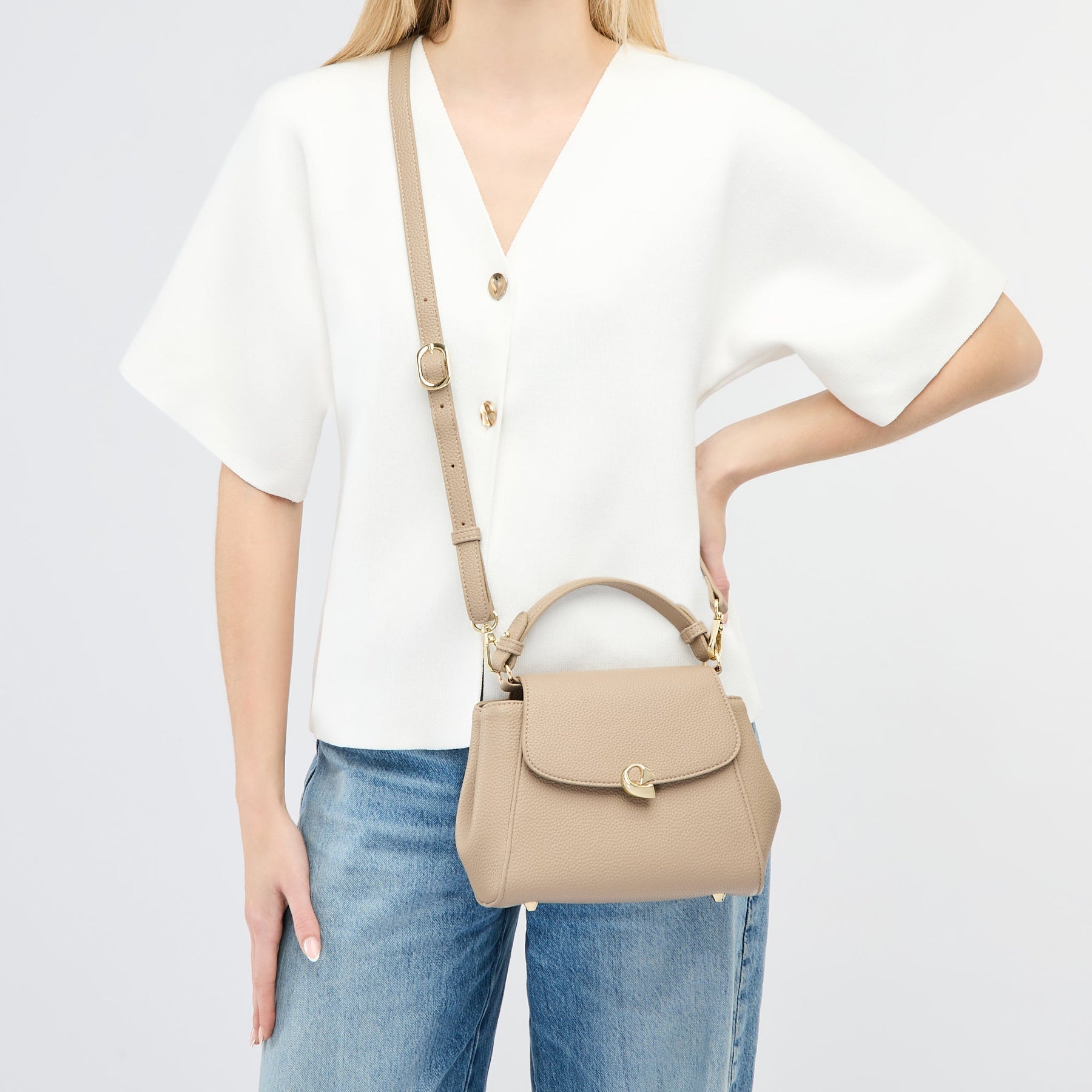 Sac Aura précieuse - beige
