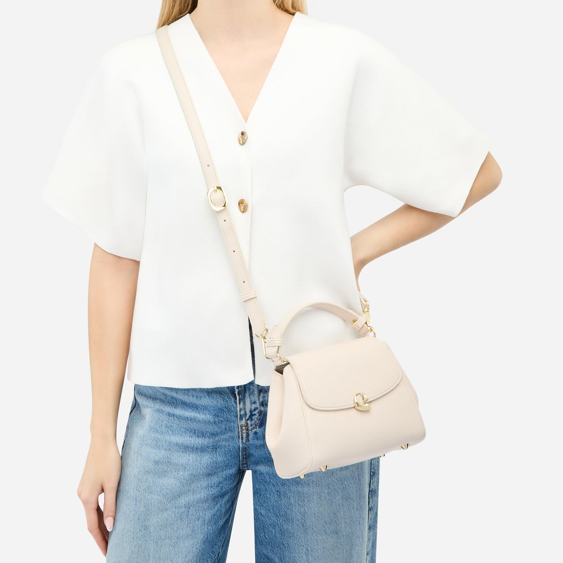 Sac Aura précieuse - blanc cassé