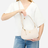 Sac Lune grainé - blanc cassé