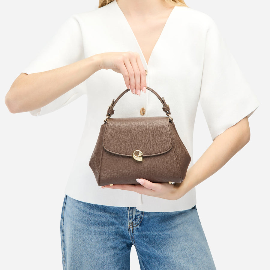 Sac Aura précieuse - Marron glacé