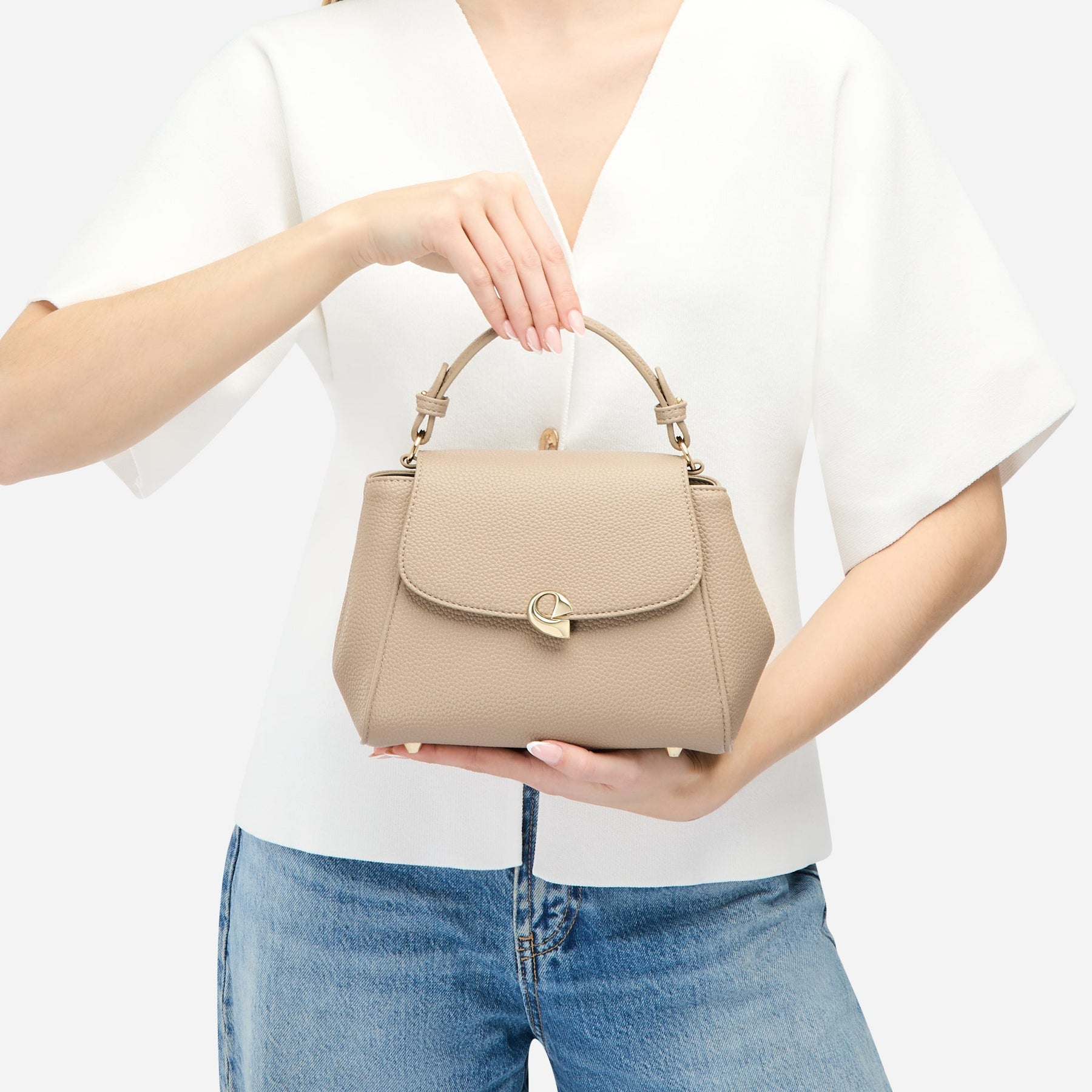 Sac Aura précieuse - beige