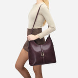 Aurore maxi - burgundy aubergine
