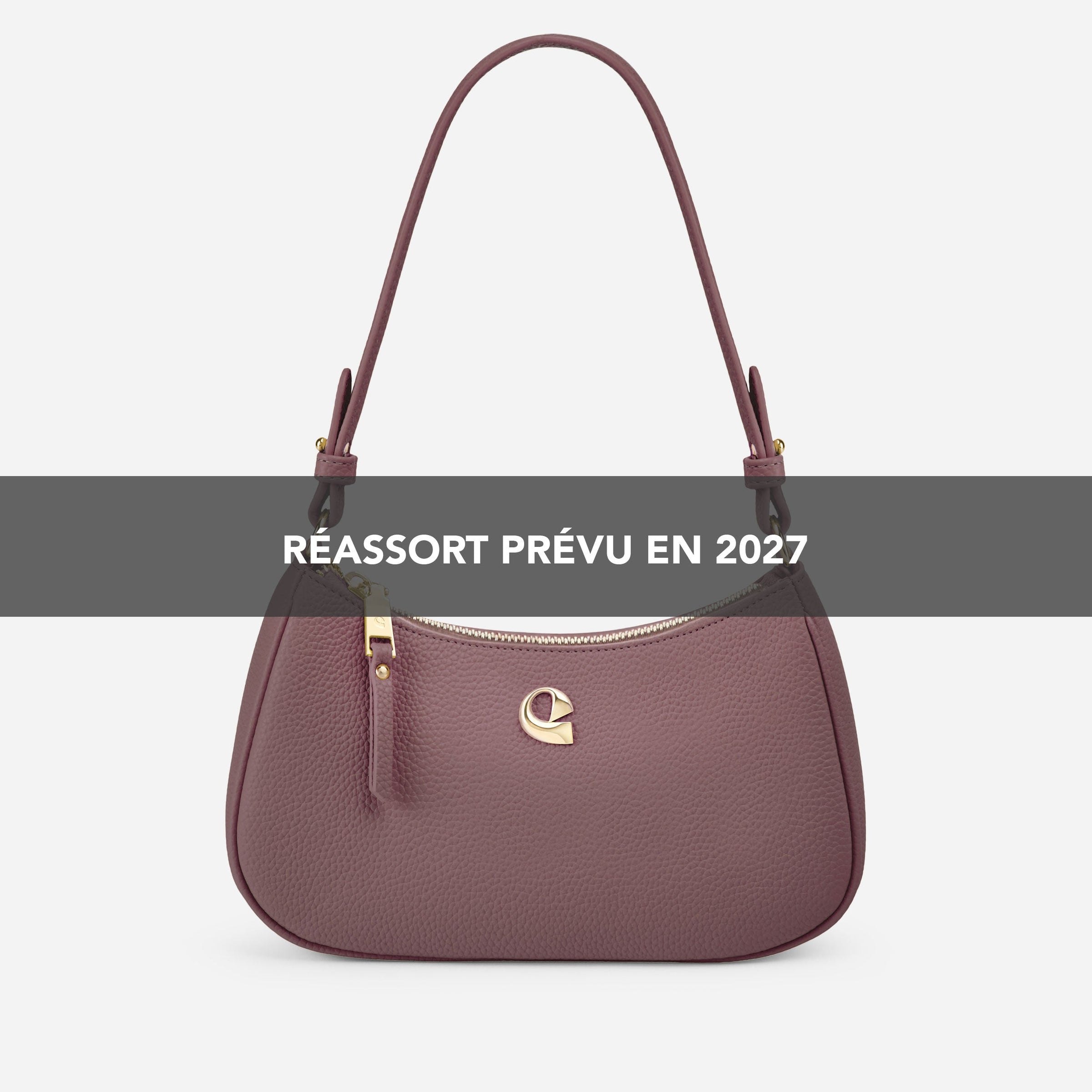 Sac Lune - vieux rose