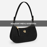 Sac Lune - suede noir