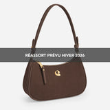 Sac Lune - suede chocolat