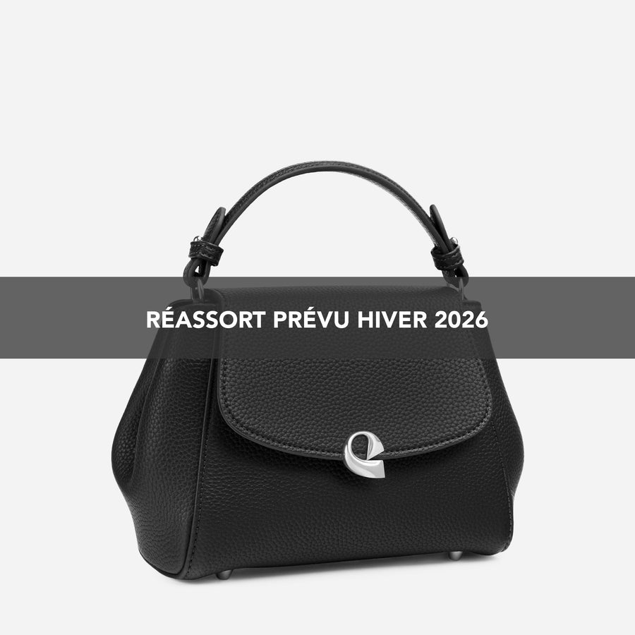 Sac Aura précieuse - noir argenté