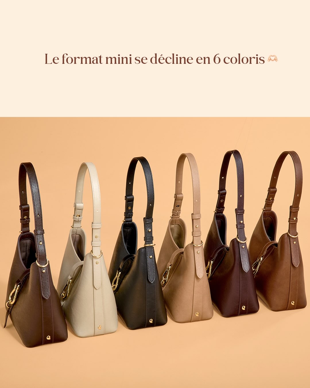 Zoom sur l’envers du décor 📸✨

Parce qu’un nouveau modèle, c’est des mois de réflexion, de prototypes et d’ajustements... On vous emmène dans les coulisses du sac Aurore !

Faites glisser pour découvrir le travail des matières, les zooms sur les détails et toute la magie du shooting. 🎞️🤍

Et si vous avez la moindre question sur les dimensions, les coloris ou le fermoir mousqueton, posez-la-nous en commentaire, on vous répond avec plaisir ! 💬👇🏼
#teamélan #élanbymarts — image 8 sur 10